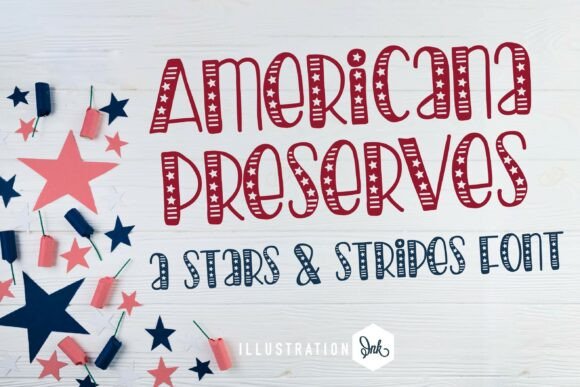 Americana Preserves: The Hand-Lettered Font with Country Charm