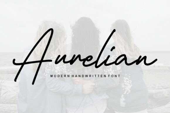 Aurelian: A Handwritten Font for Timeless Elegance