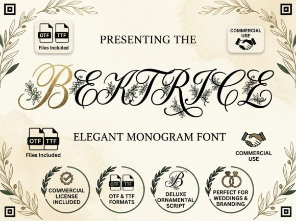 Beatrice: Mastering the Deluxe Ornamental Script