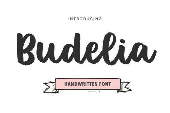 Budelia: A Handwritten Script Font That Balances Charm and Elegance