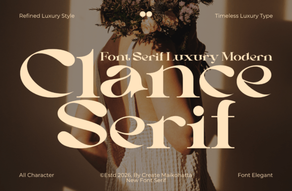 Clance Serif: Where Modern Luxury Meets Timeless Typography