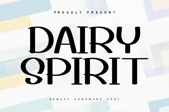 Dairy Spirit: The Marker-Drawn Font for Effortless Branding