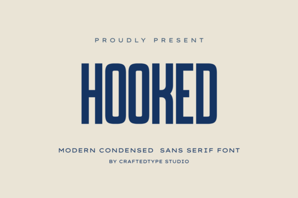 Hooked: A Modern Sans Serif for Bold Visual Impact