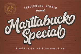 Marttabuck: A Bold Script for Authentic Branding