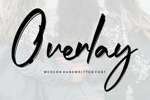 Overlay: The Flowing Handwritten Font for Modern Branding