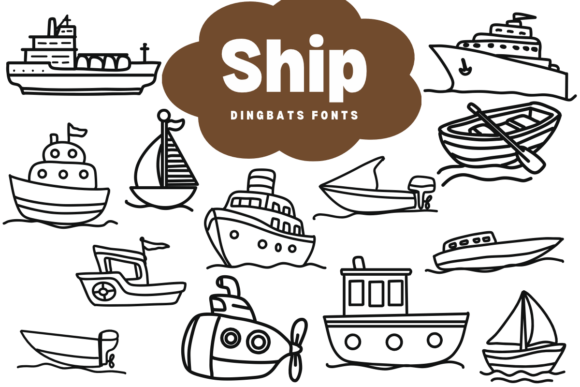 Ship: The Sketchy Dingbats Font for Authentic Design