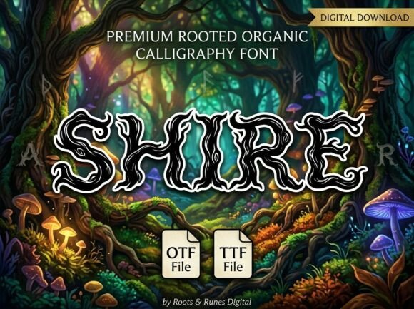 Shire: A Bold Typeface for Unforgettable Branding