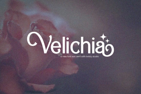Velichia: The Fresh Sans Serif Font with a Touch of Magic